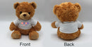 Plush Bear with imprint