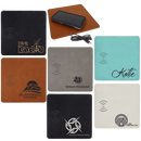 Leatherette Phone Charger Mouse Pad