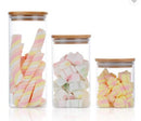 Glass Jar with Bamboo Lid