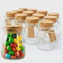Glass Jars with wood covers