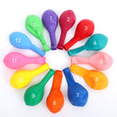 Solid Color Latex Balloons with imprint