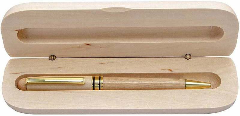 Luxury Roller Ball Pen Gift Set: Black 24K Gold & Case