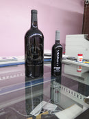 Wine Bottle with Imprint