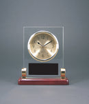 Sisley Glass Desk Clock